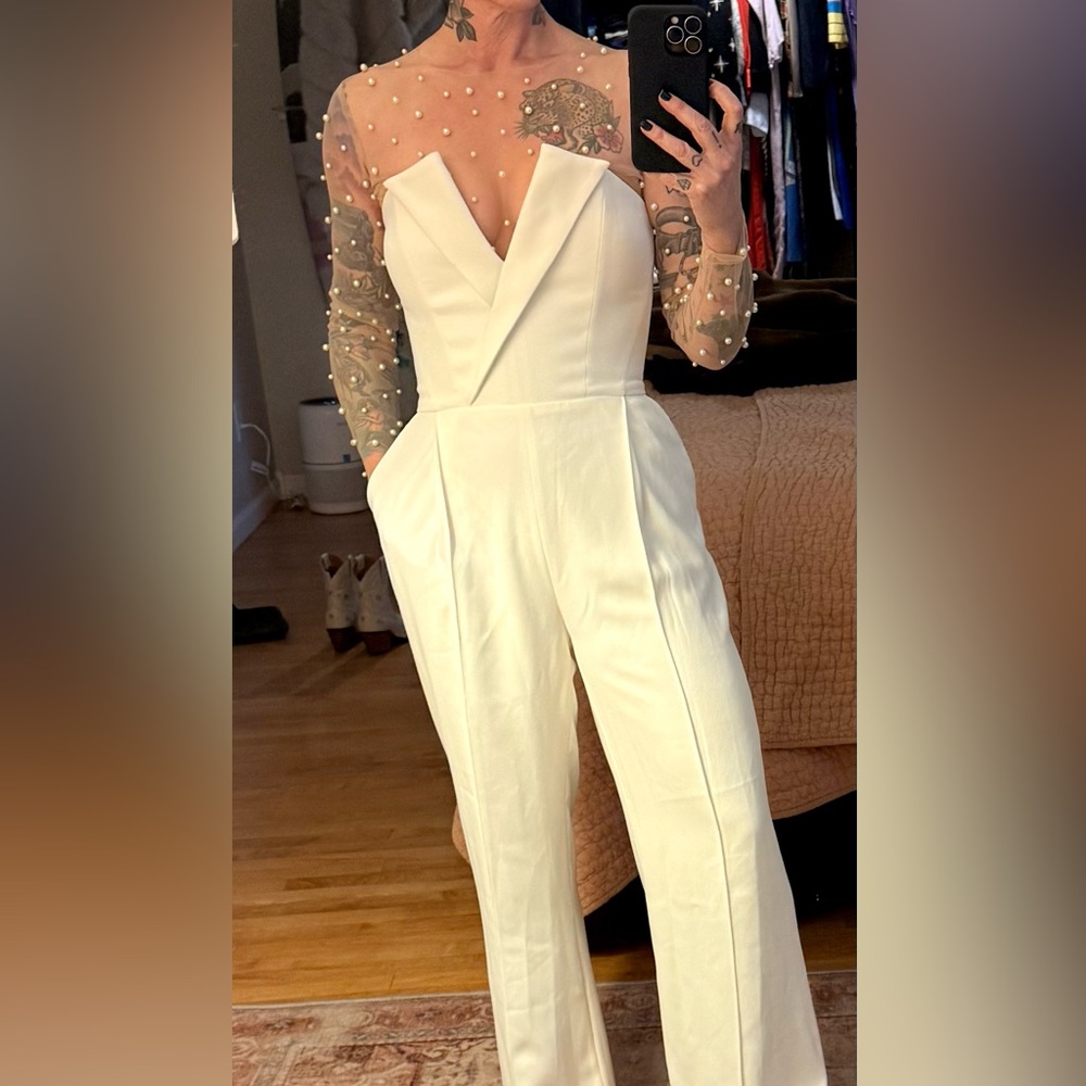 Never Worn Nadine Merabi Vanessa jumpsuit and Hettie Pearl bodysuit S/M